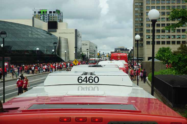 OC Transpo New Flyer D60LFR 6460 Canada Day